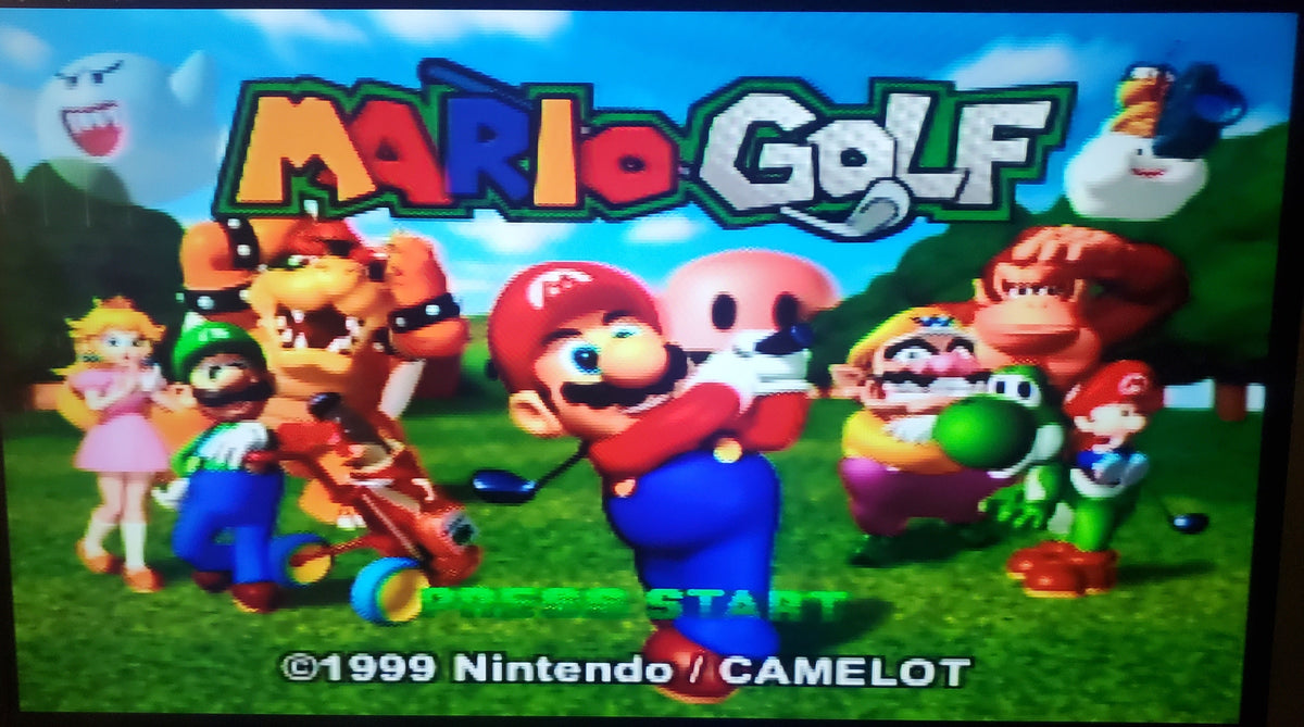 Mario Golf N64 Nintendo 64 Video Game Cartridge 1999