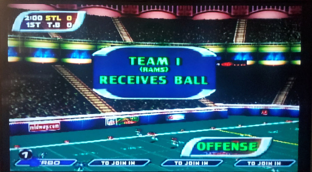 NFL Blitz 2001 N64 Nintendo 64 Video Game Cartridge 2000