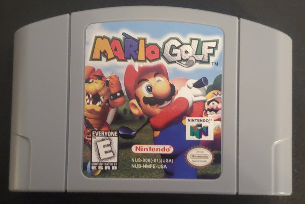 Mario Golf N64 Nintendo 64 Video Game Cartridge 1999