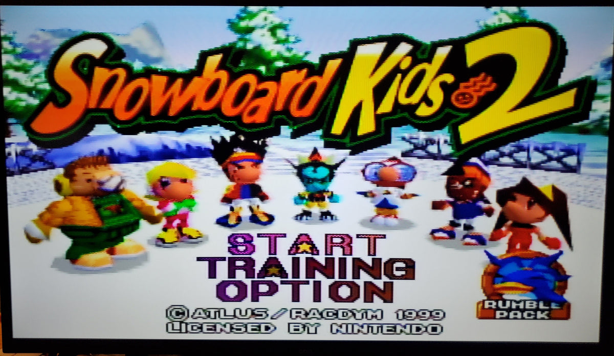 Snowboard Kids 2 N64 Nintendo 64 Video Game Cartridge 1999