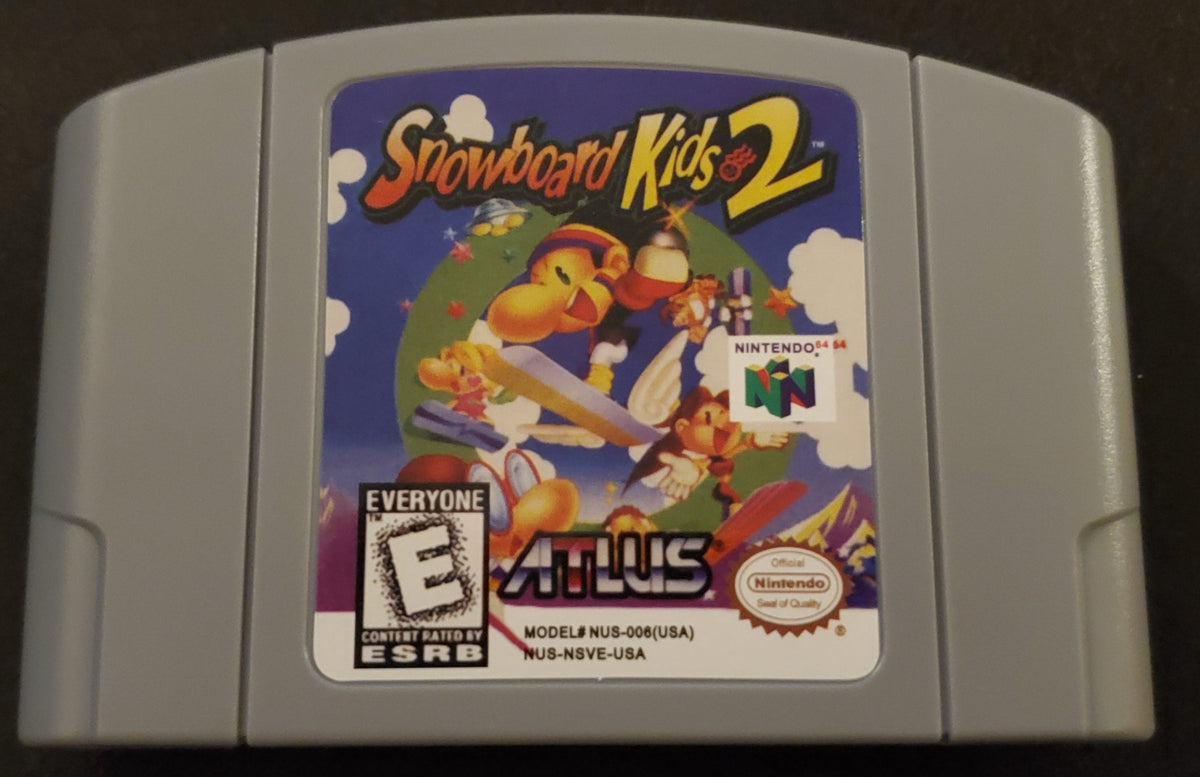 Snowboard Kids 2 N64 Nintendo 64 Video Game Cartridge 1999