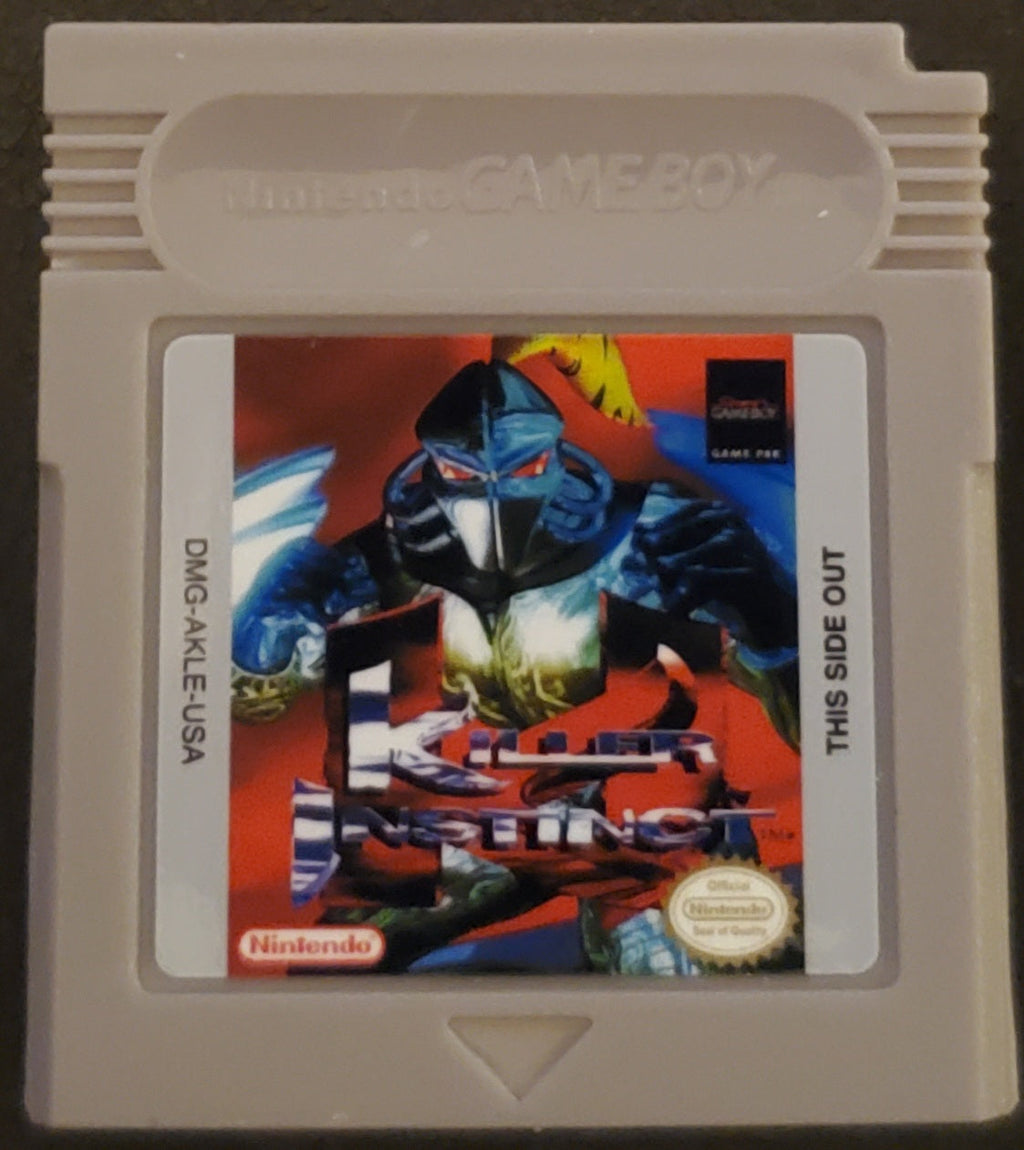 Killer Instinct Gameboy GB Video Game Catridge 1995
