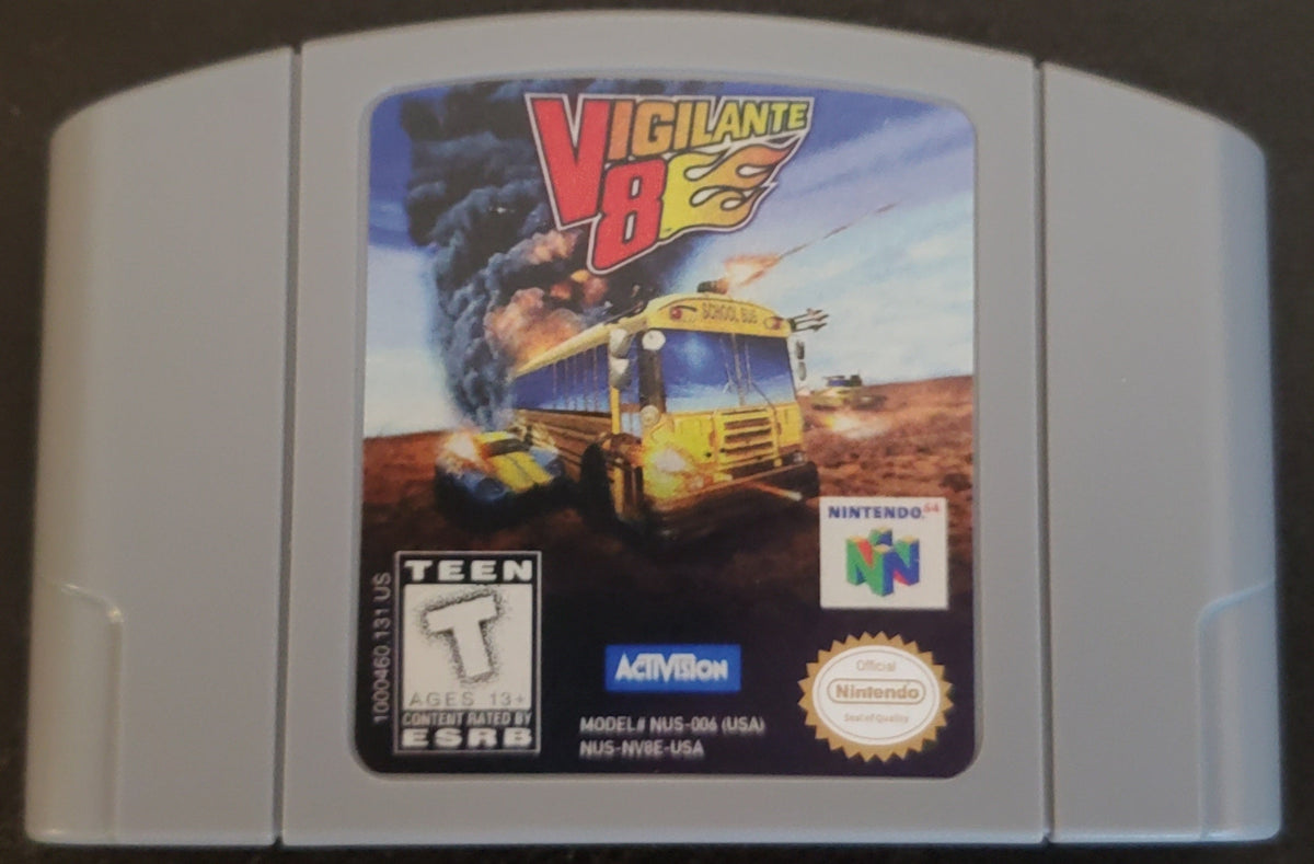 Vigilante 8 N64 Nintendo 64 Video Game Cartridge 1998