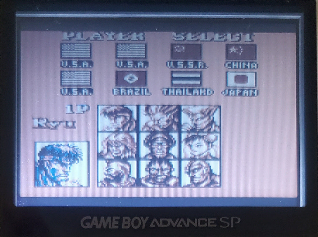 Street Fighter 2 Gameboy GB Video Game Catridge 1995