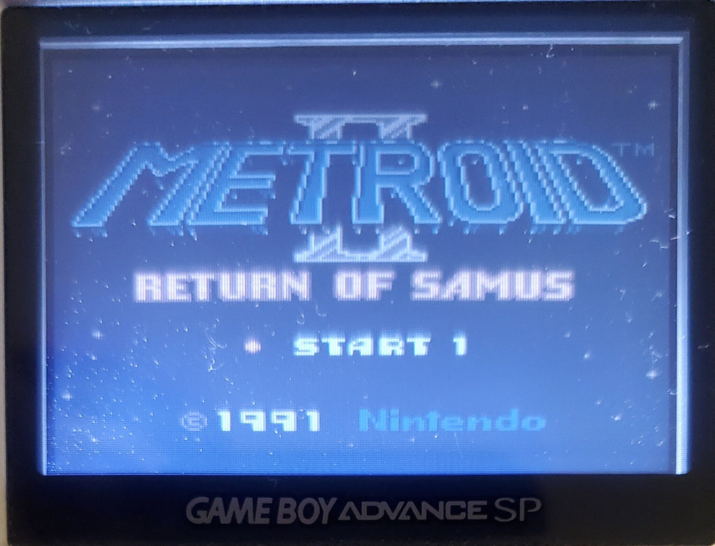 Metroid 2 The Return of Samus Gameboy GB Video Game Catridge 1991