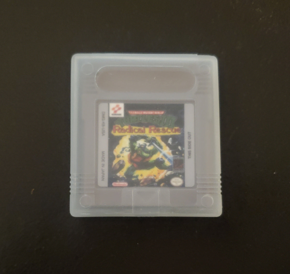 TMNT 3 Radical Rescue GB Video Game Catridge Gameboy 1993