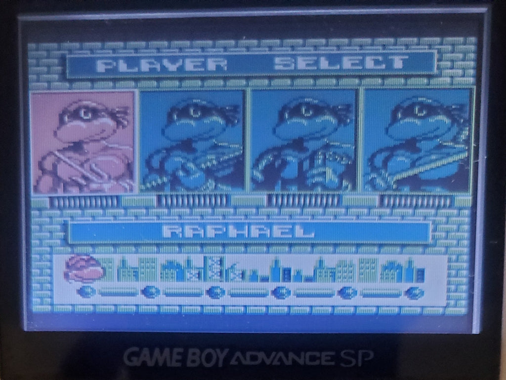 TMNT 2 Back From the Sewers GB Video Game Catridge Gameboy 1991