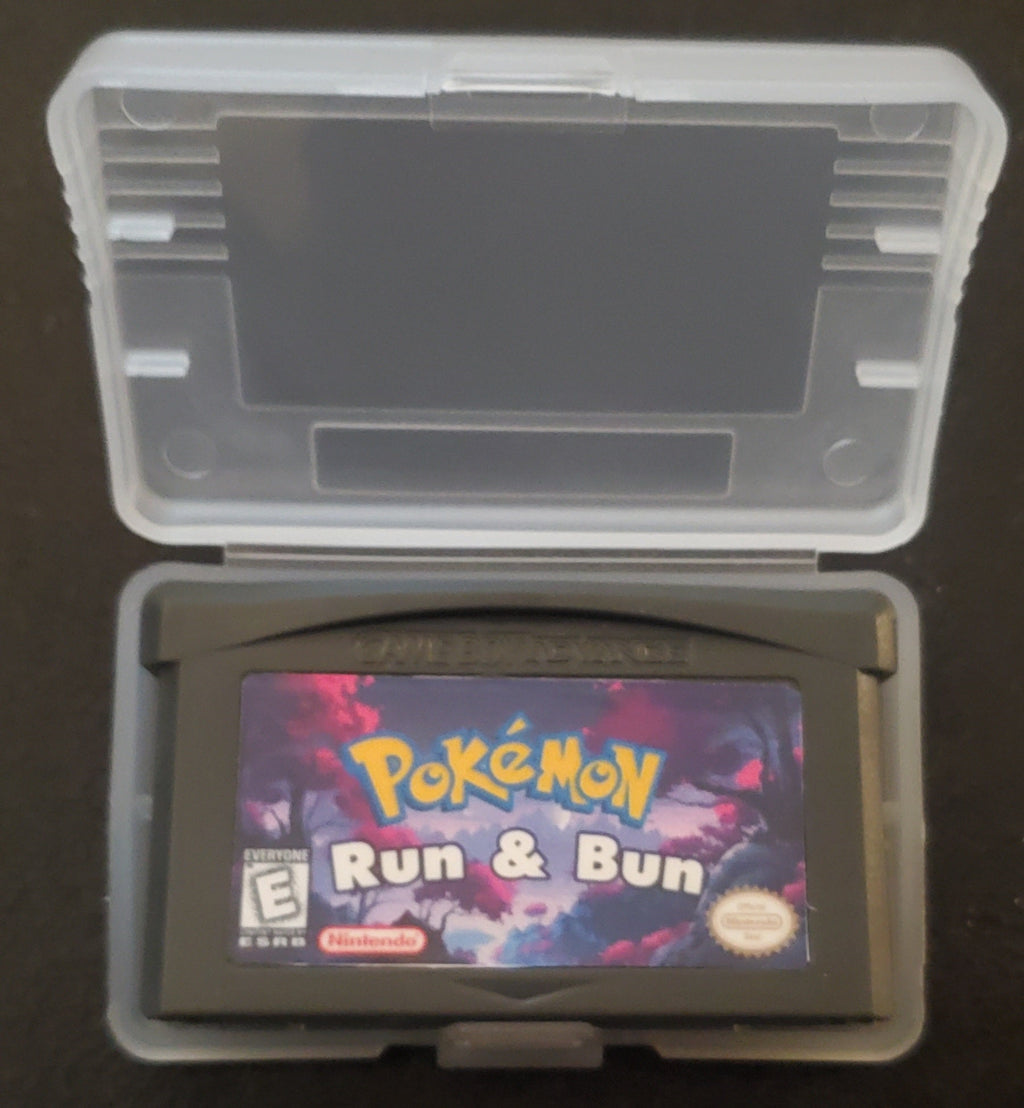 Pokemon Run & Bun GBA ROM Hack Video Game Boy Advance