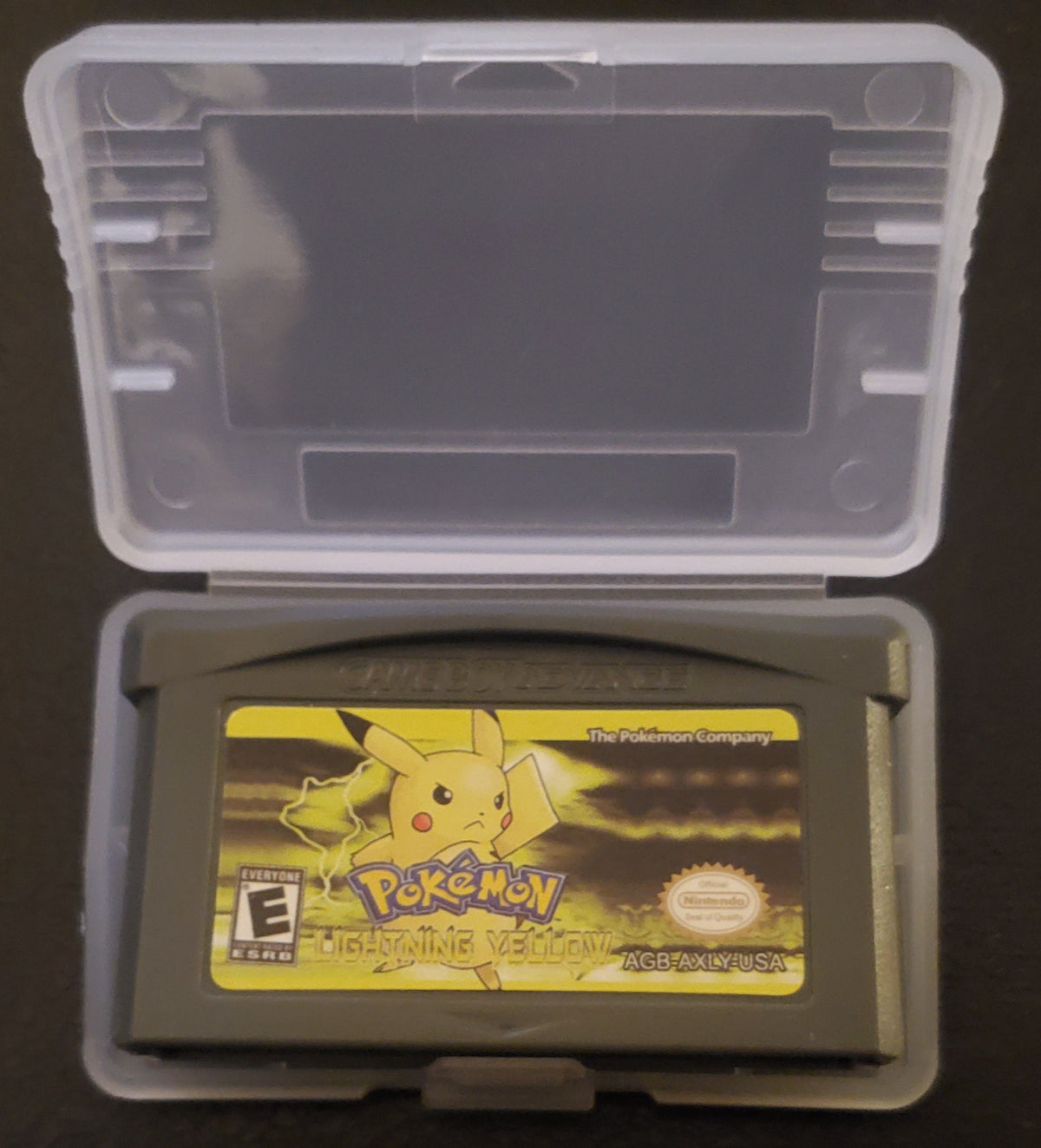 Pokemon Lightning Yellow GBA Pokemon ROM Hack Game Boy Advance