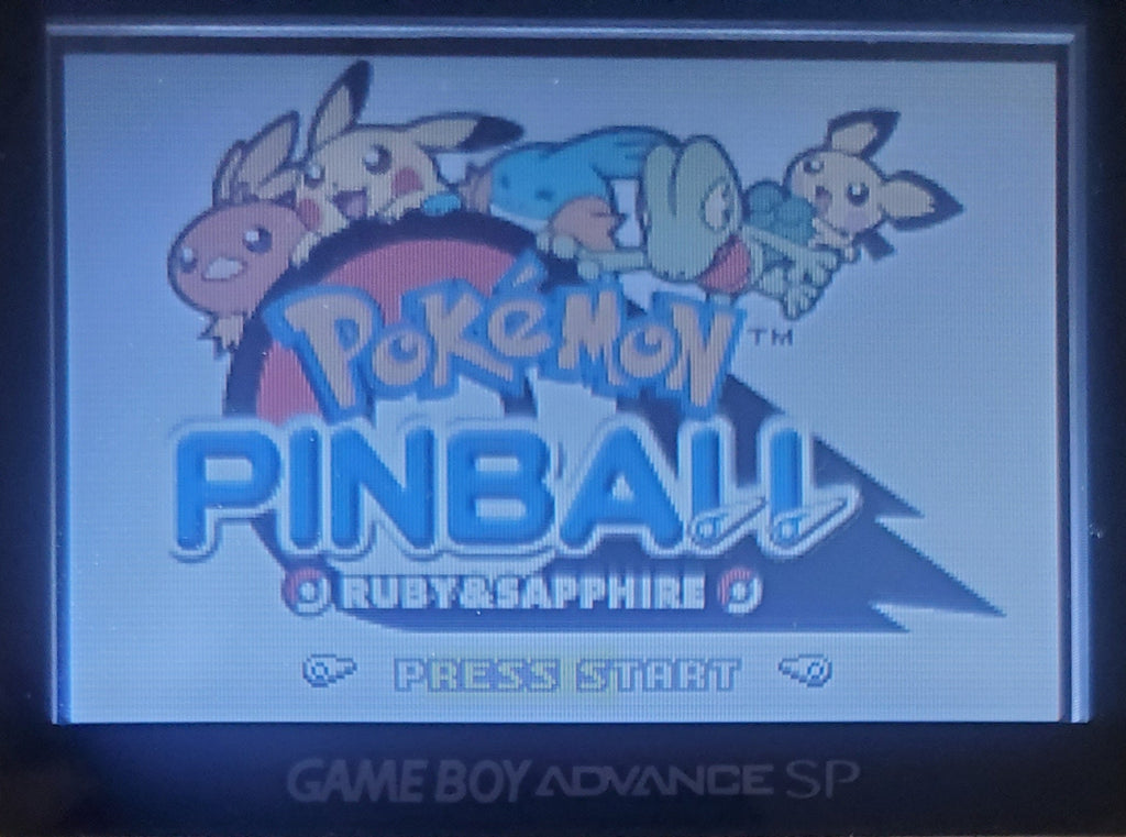 Pokemon Pinball Ruby & Sapphire GBA Pokemon ROM Hack Game Boy Advance