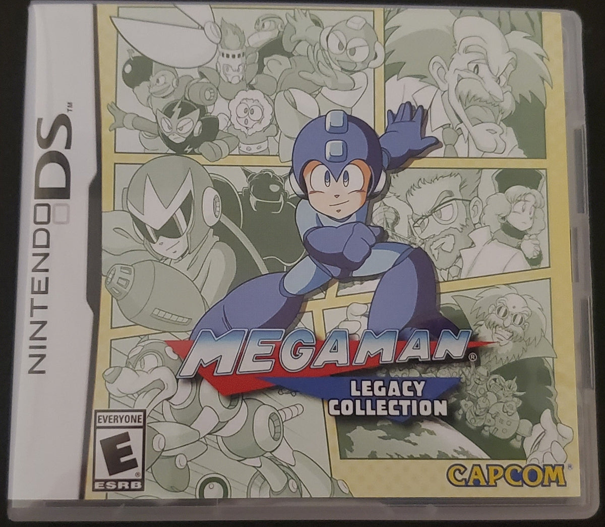 Mega Man Legacy Collection NDS Video Game Nintendo DS with Box 39 in 1