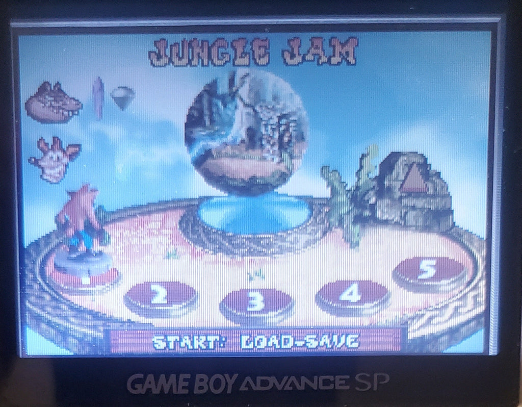 Crash Bandicoot XS GBA Video Game Cartridge Game Boy Advance 2002