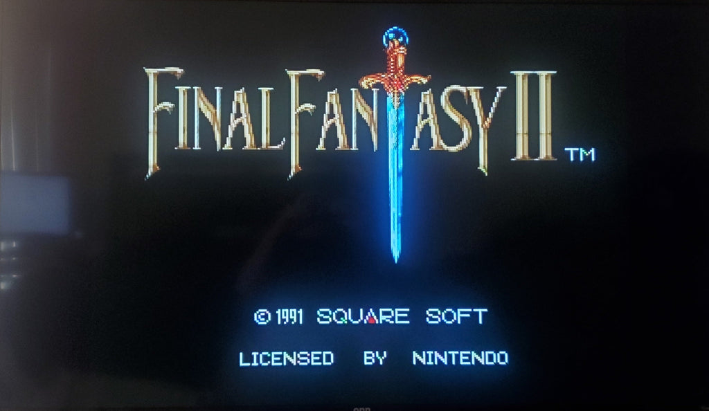 Final Fantasy 2 — Super Nintendo (Reproduction)