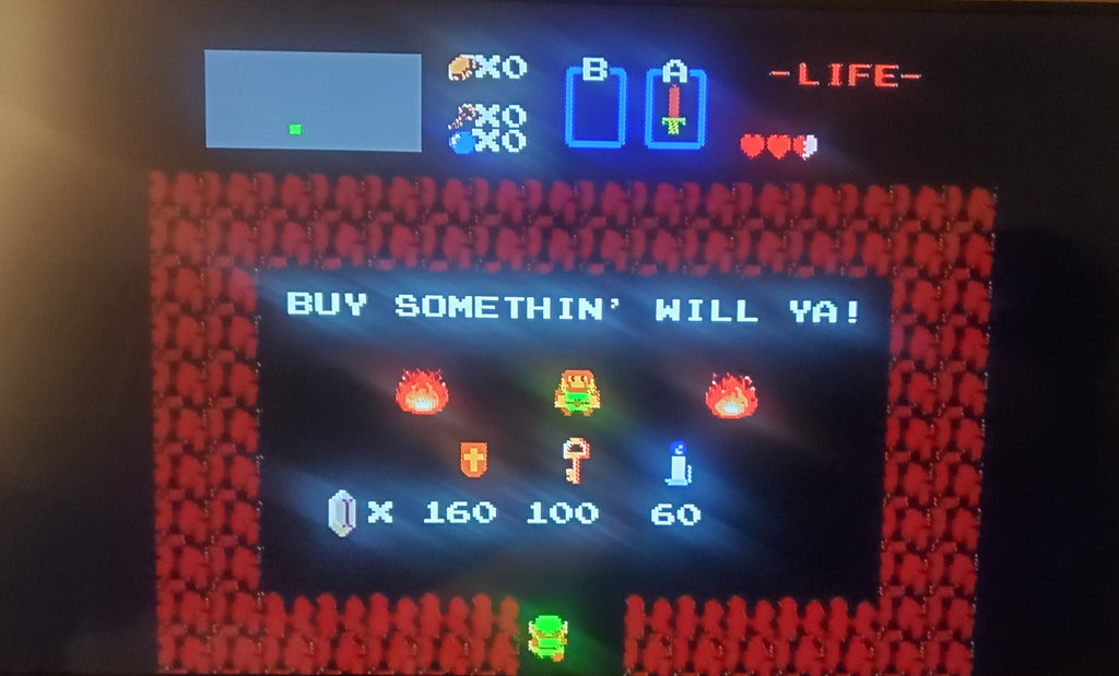 The Legend of Zelda — NES (Reproduction)