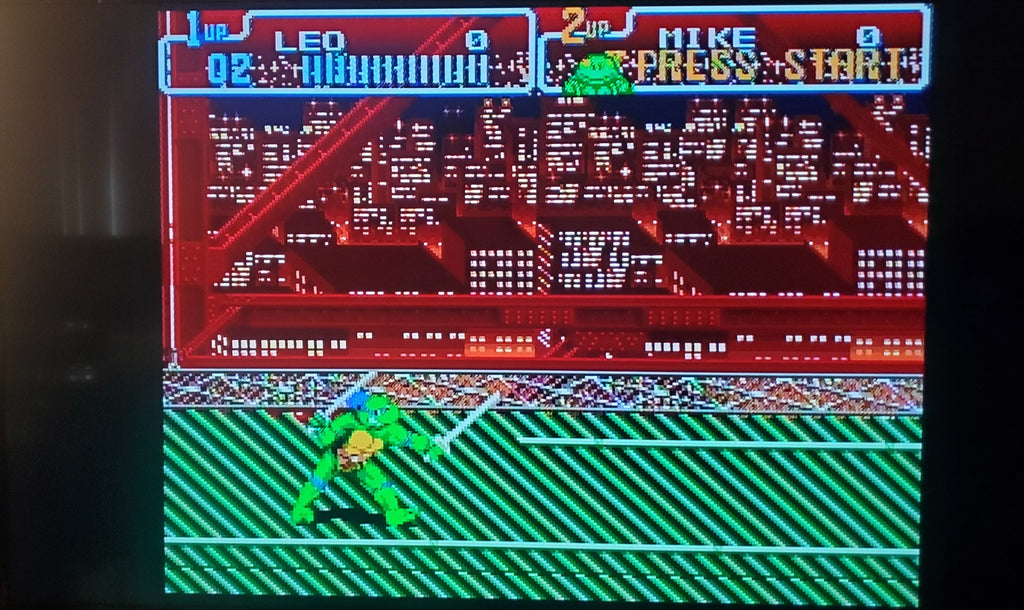 TMNT 4: Turtles in Time — Super Nintendo (Reproduction)