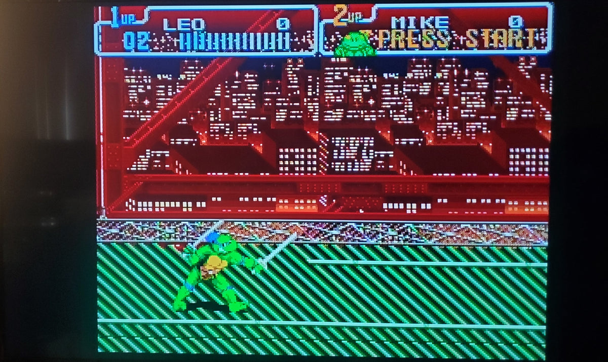 TMNT 4: Turtles in Time — Super Nintendo (Reproduction)