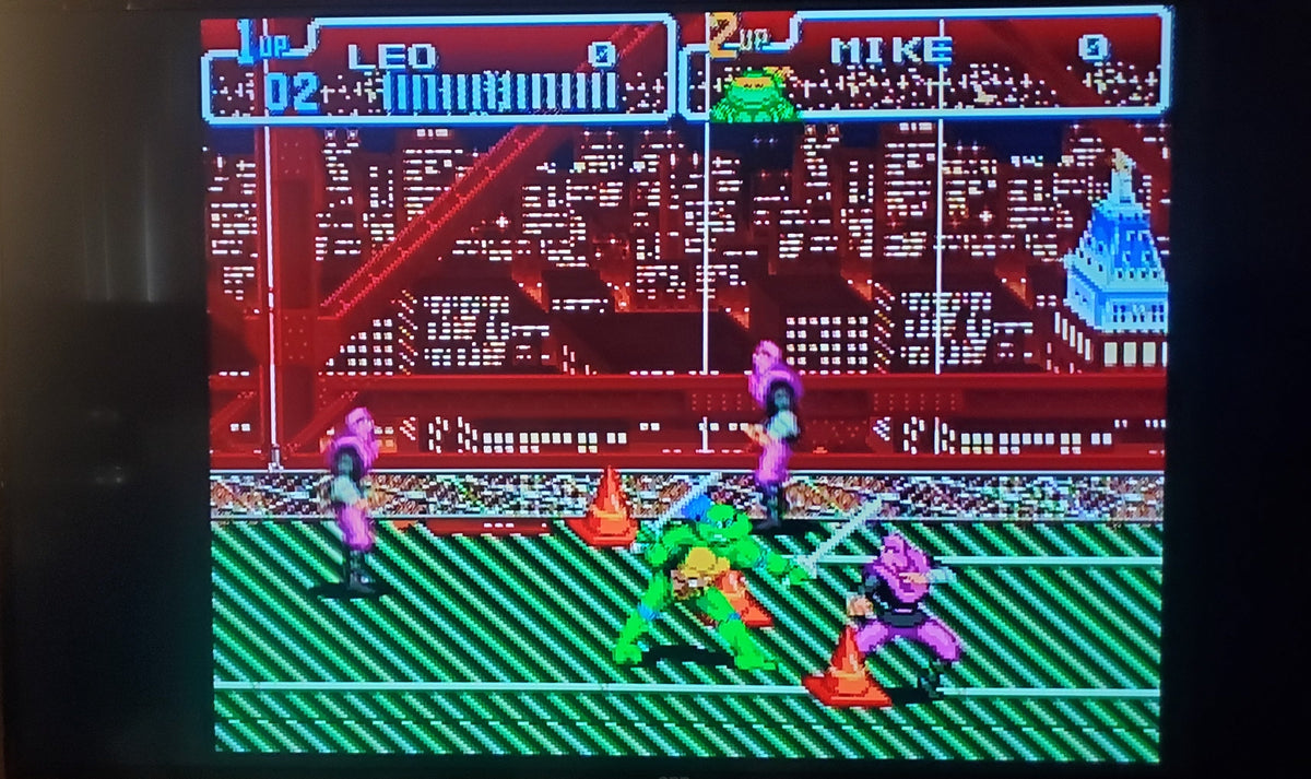 TMNT 4: Turtles in Time — Super Nintendo (Reproduction)