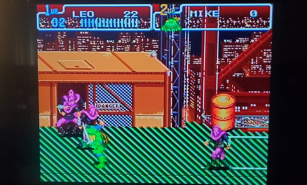 TMNT 4: Turtles in Time — Super Nintendo (Reproduction)