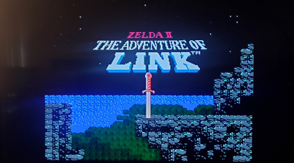 Zelda 2 Adventure of Link — NES (Reproduction)
