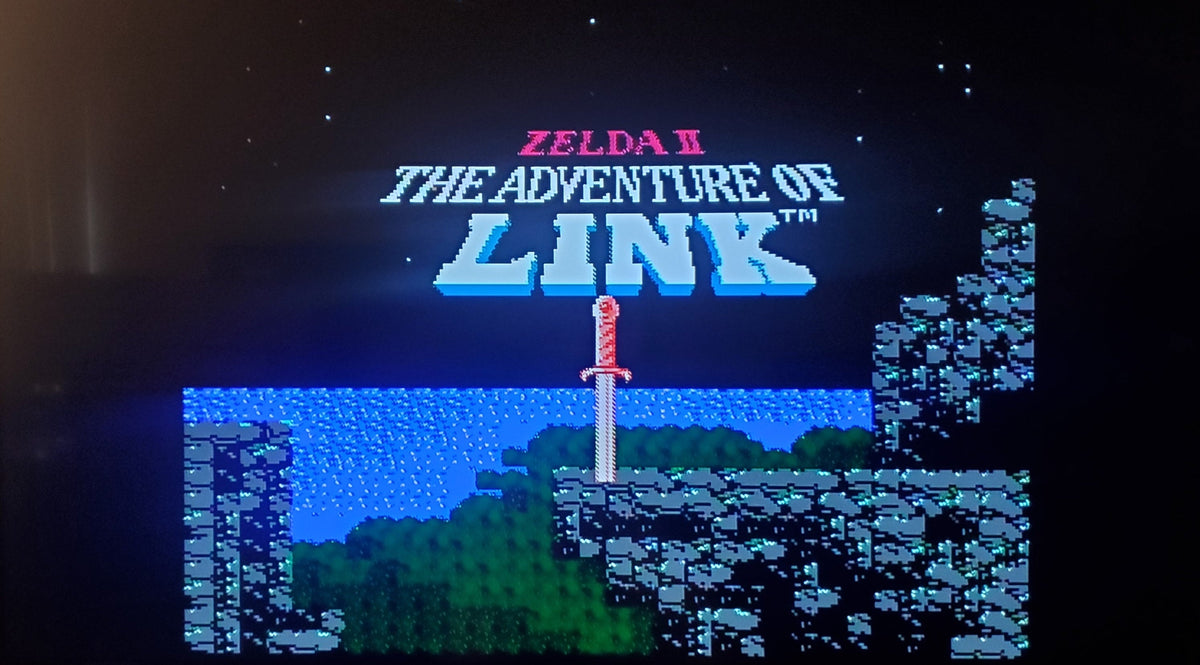 Zelda 2 Adventure of Link — NES (Reproduction)