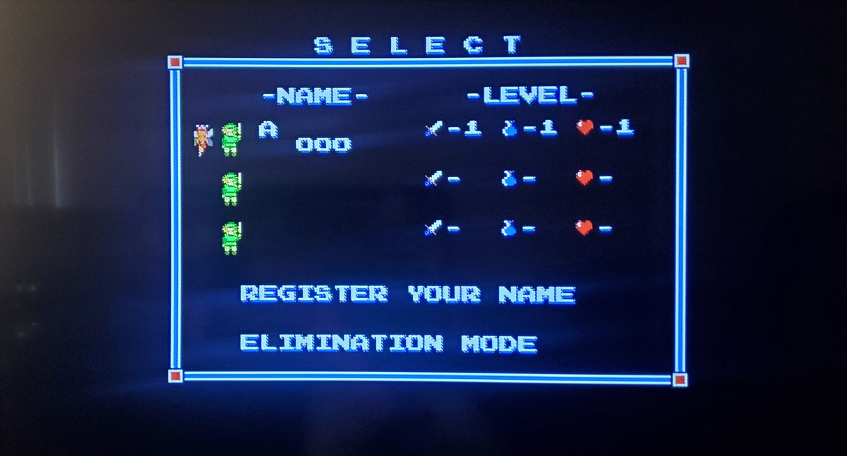 Zelda 2 Adventure of Link — NES (Reproduction)