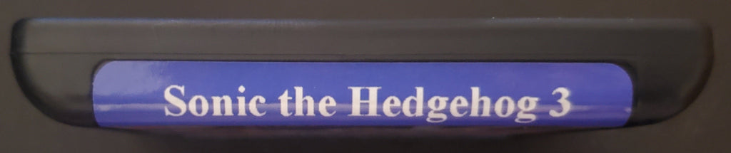 Sonic the Hedgehog 3 — Sega Genesis (Reproduction)