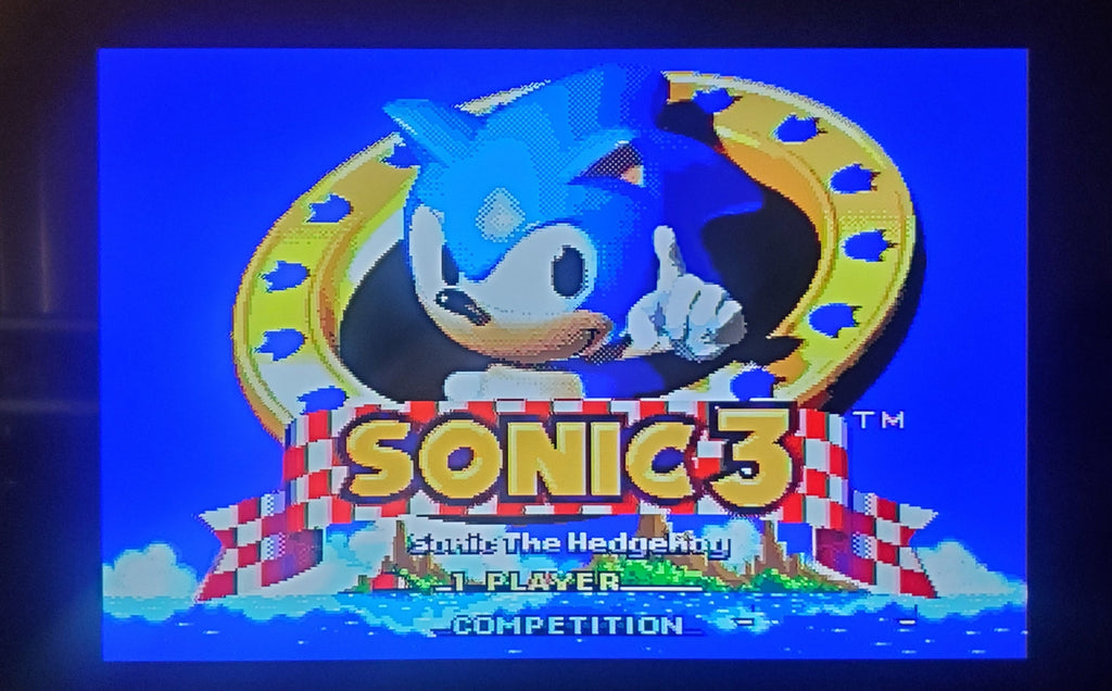 Sonic the Hedgehog 3 — Sega Genesis (Reproduction)