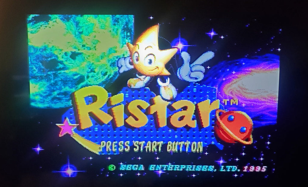 Ristar — Sega Genesis (Reproduction)