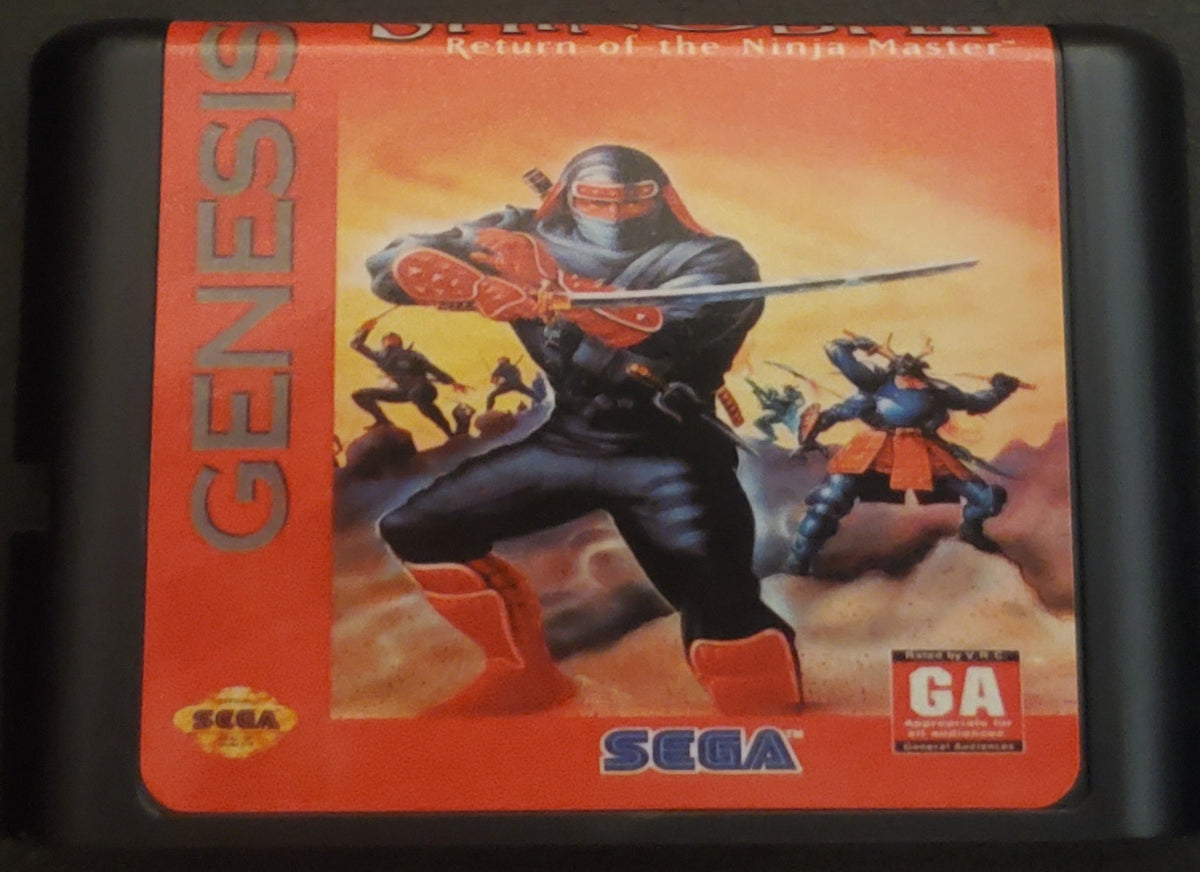 Shinobi 3 Return of the Ninja Master — Sega Genesis (Reproduction)