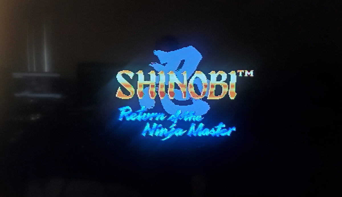 Shinobi 3 Return of the Ninja Master — Sega Genesis (Reproduction)
