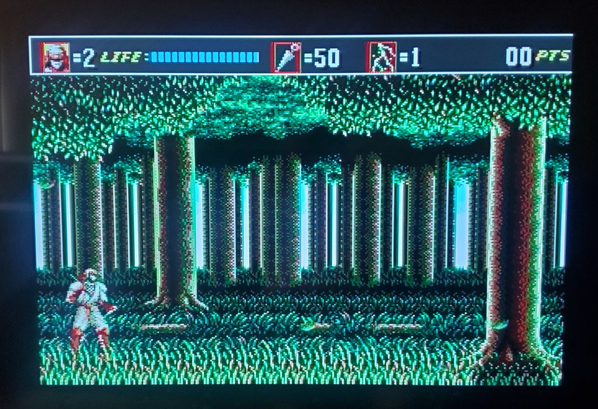 Shinobi 3 Return of the Ninja Master — Sega Genesis (Reproduction)