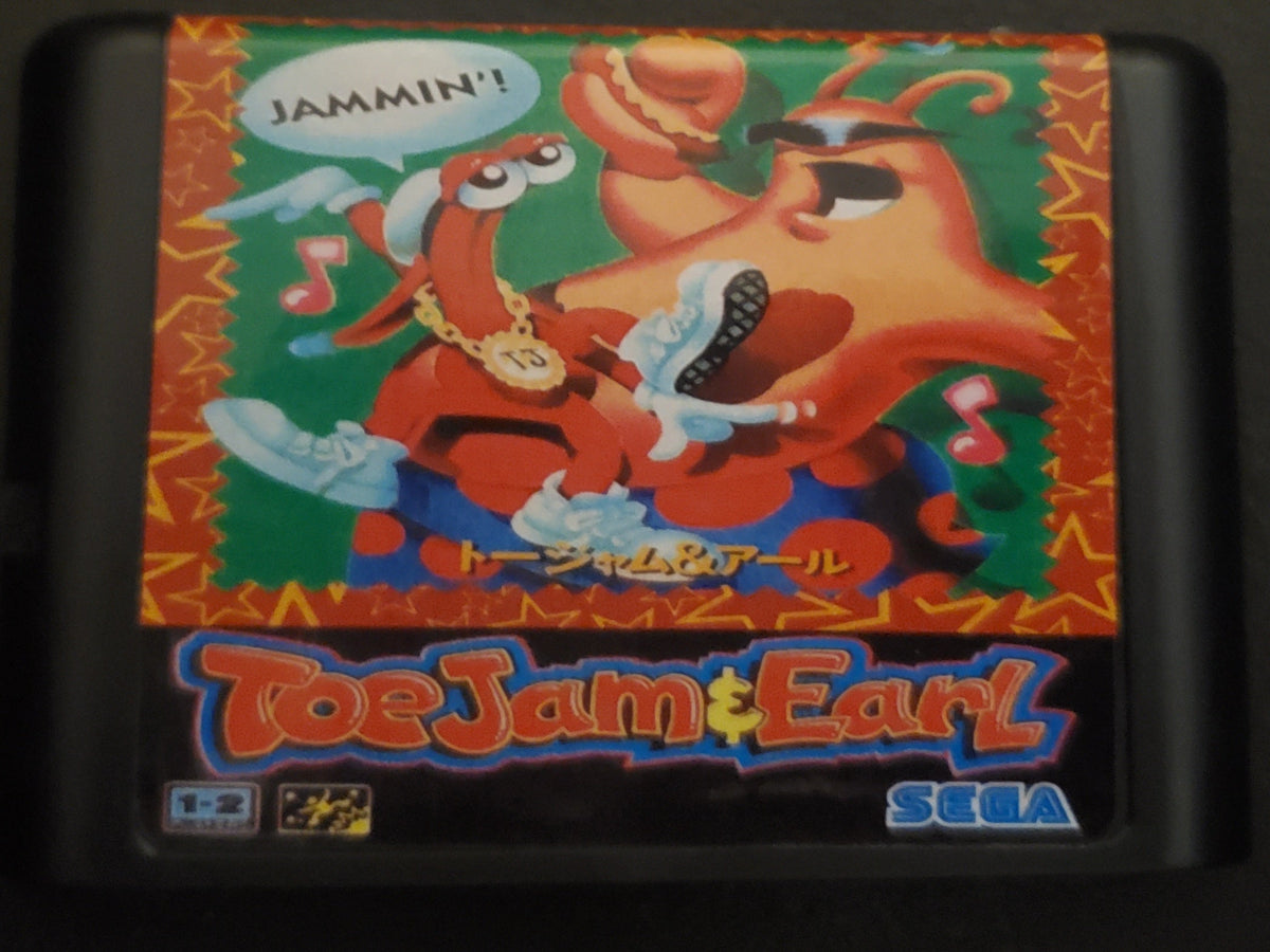 Toejam and Earl — Sega Genesis (Reproduction)