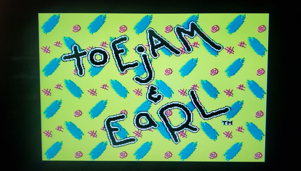 Toejam and Earl — Sega Genesis (Reproduction)