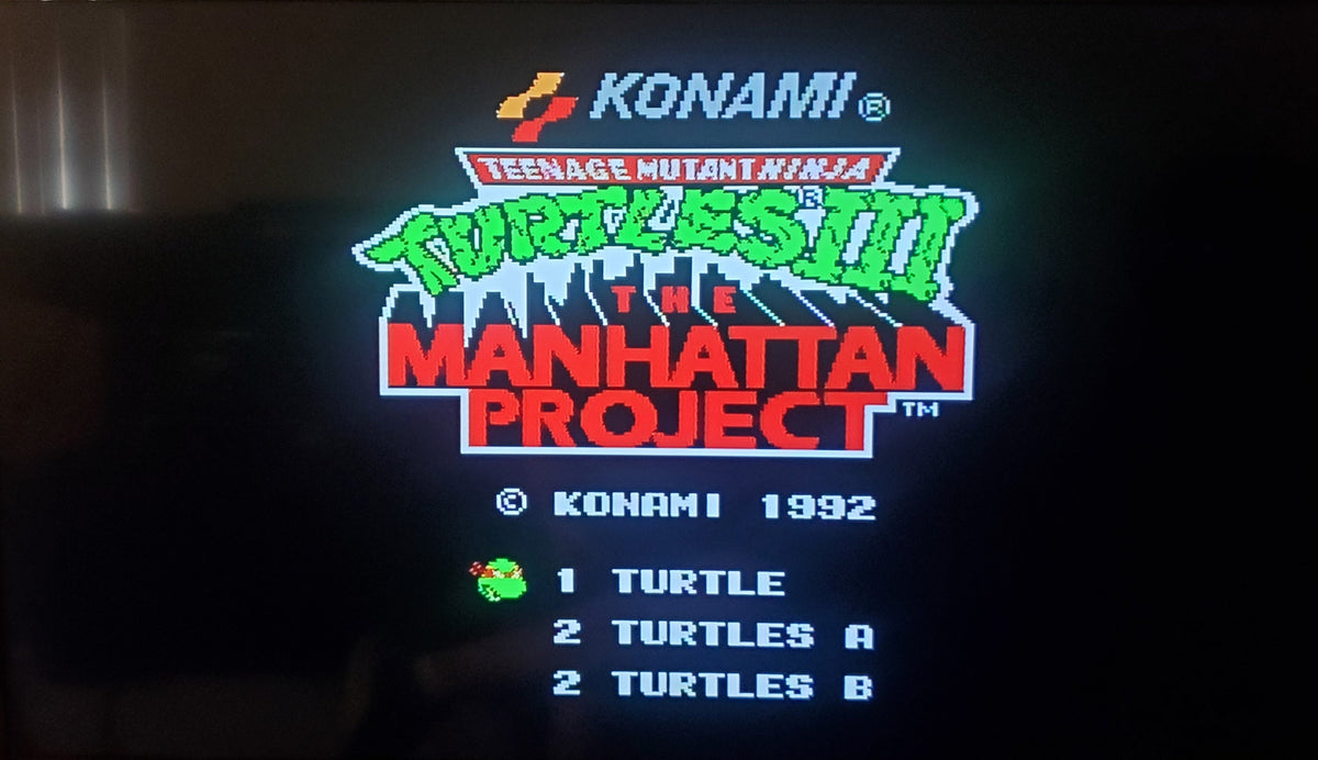TMNT 3 — NES (Reproduction)