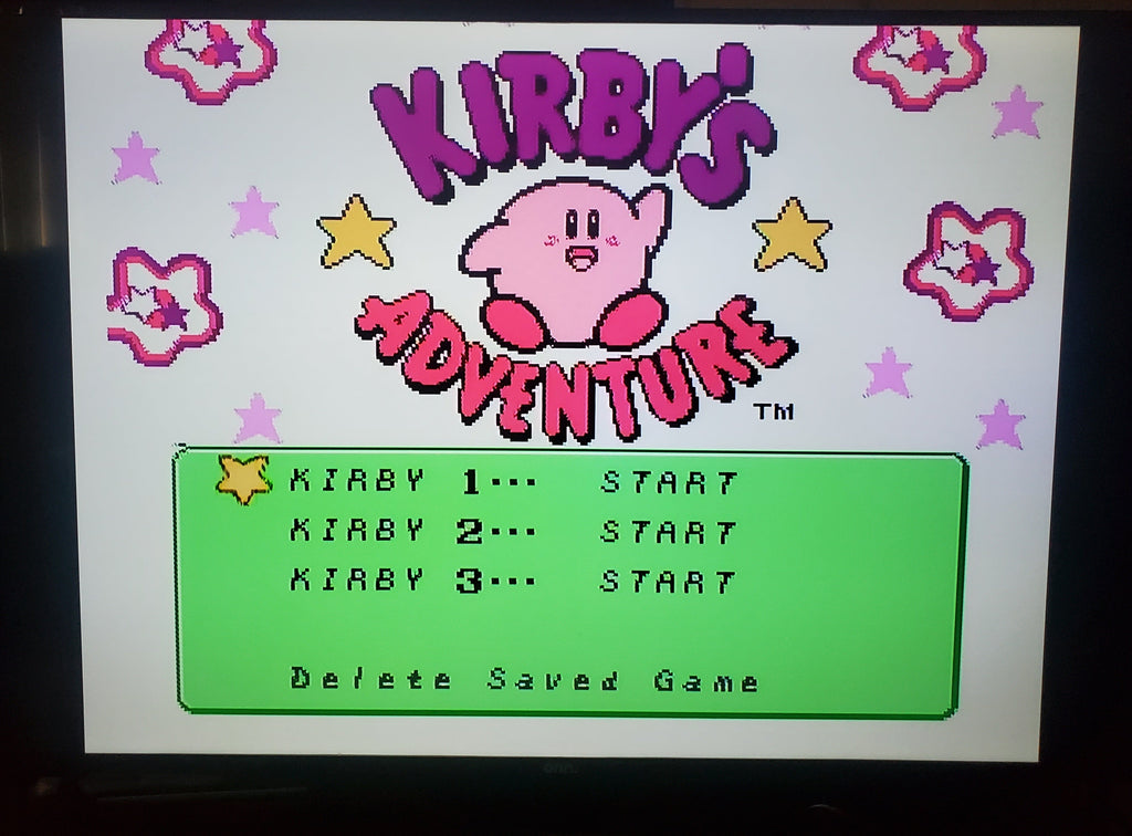 Kirby's Adventure — NES (Reproduction)