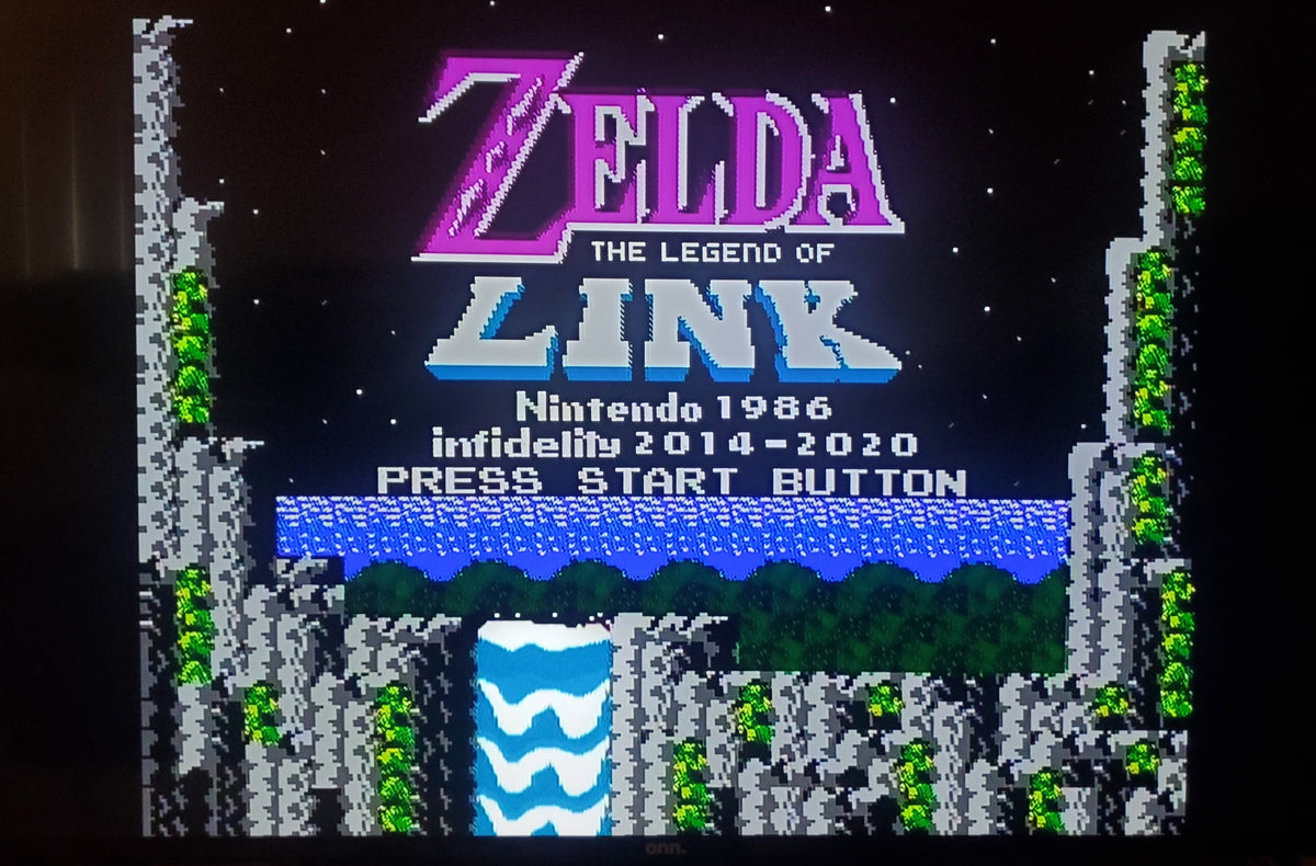 Zelda The Legend of Link — NES (Reproduction)