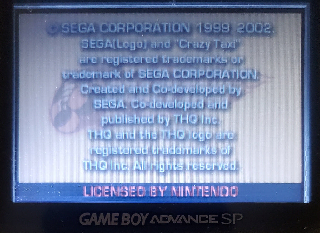 Crazy Taxi: Catch A Ride — Game Boy Advance (Reproduction)