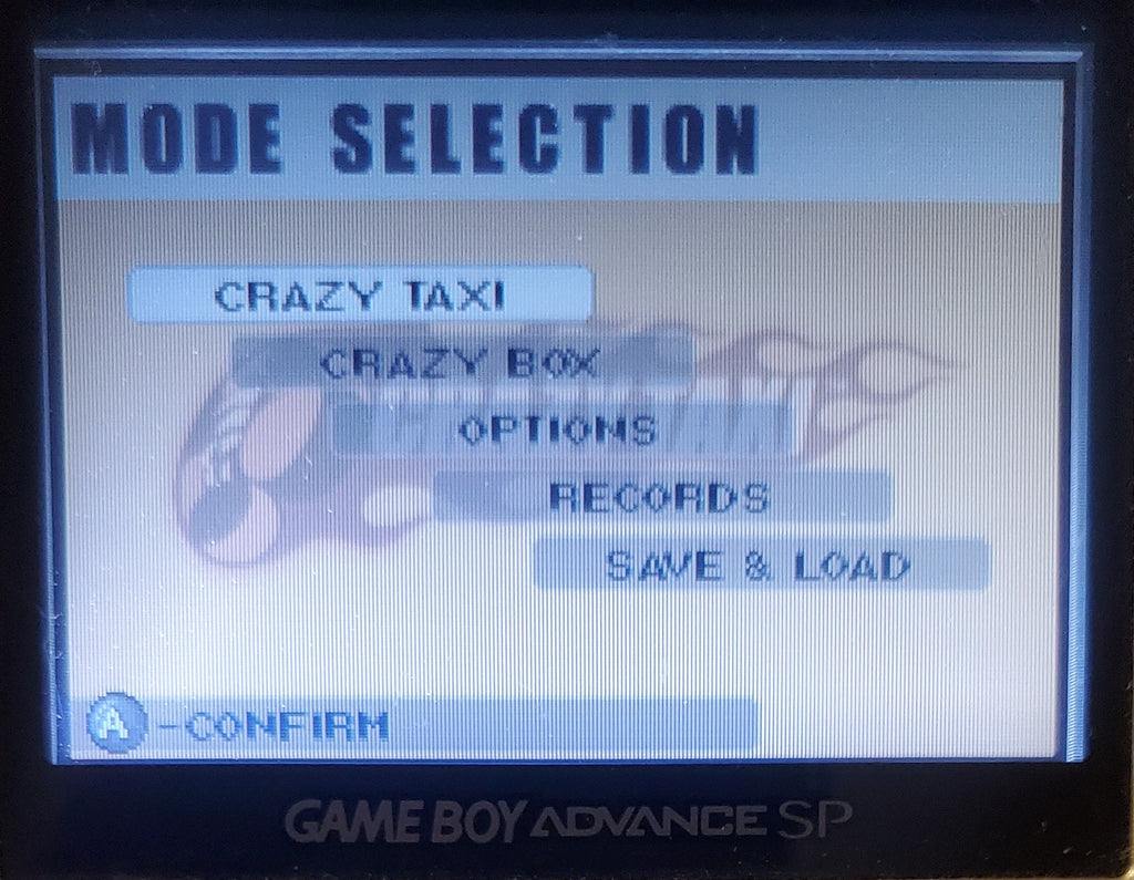 Crazy Taxi: Catch A Ride — Game Boy Advance (Reproduction)