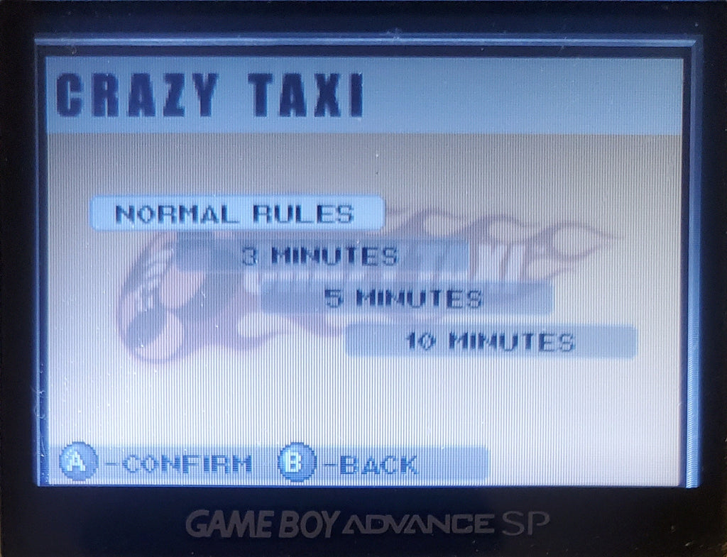 Crazy Taxi: Catch A Ride — Game Boy Advance (Reproduction)