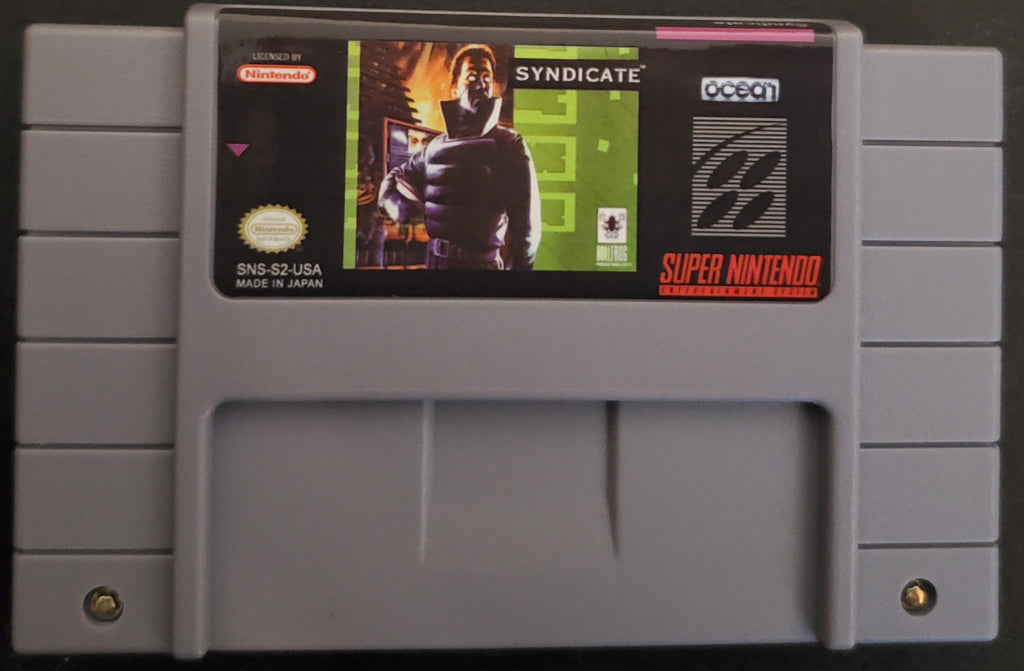 Syndicate — Super Nintendo (Reproduction)