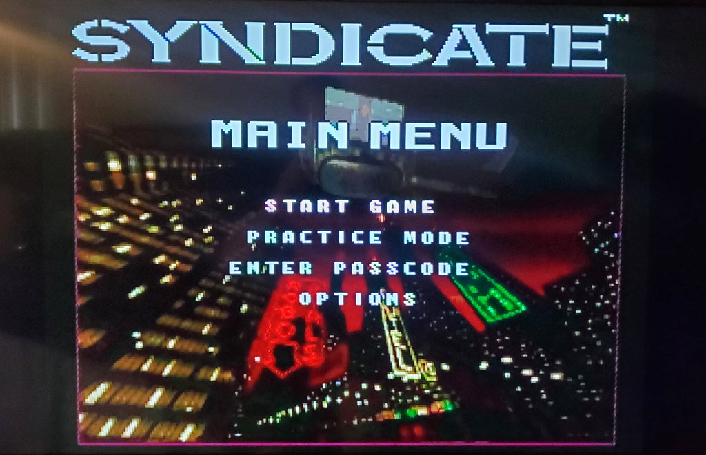 Syndicate — Super Nintendo (Reproduction)