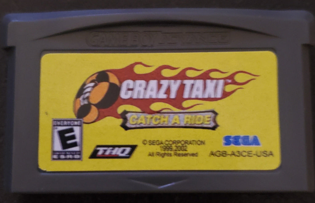 Crazy Taxi: Catch A Ride — Game Boy Advance (Reproduction)