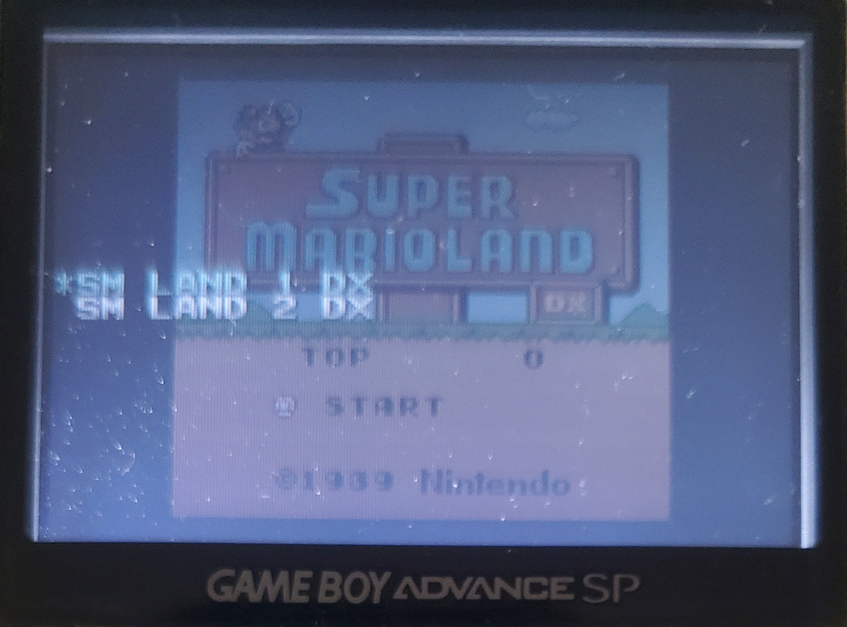 Super Mario Land 1 & 2 DX — Game Boy Advance (Reproduction)