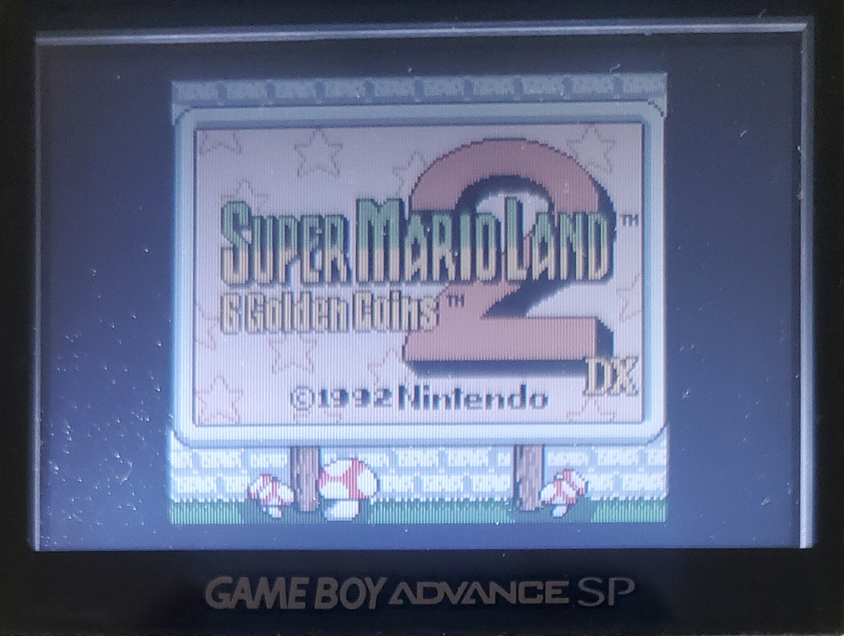 Super Mario Land 1 & 2 DX — Game Boy Advance (Reproduction)