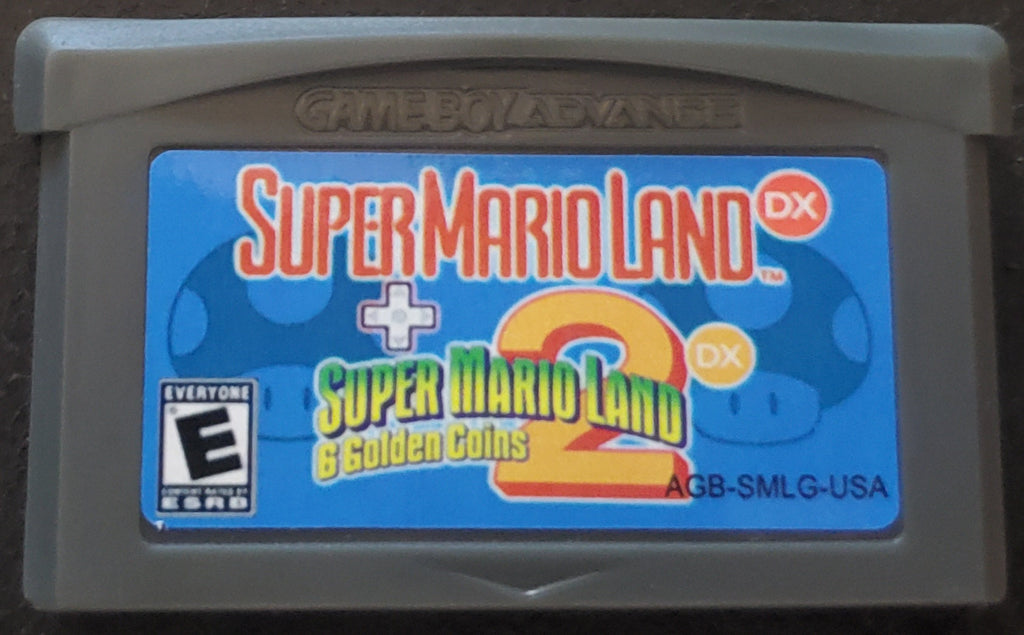 Super Mario Land 1 & 2 DX — Game Boy Advance (Reproduction)