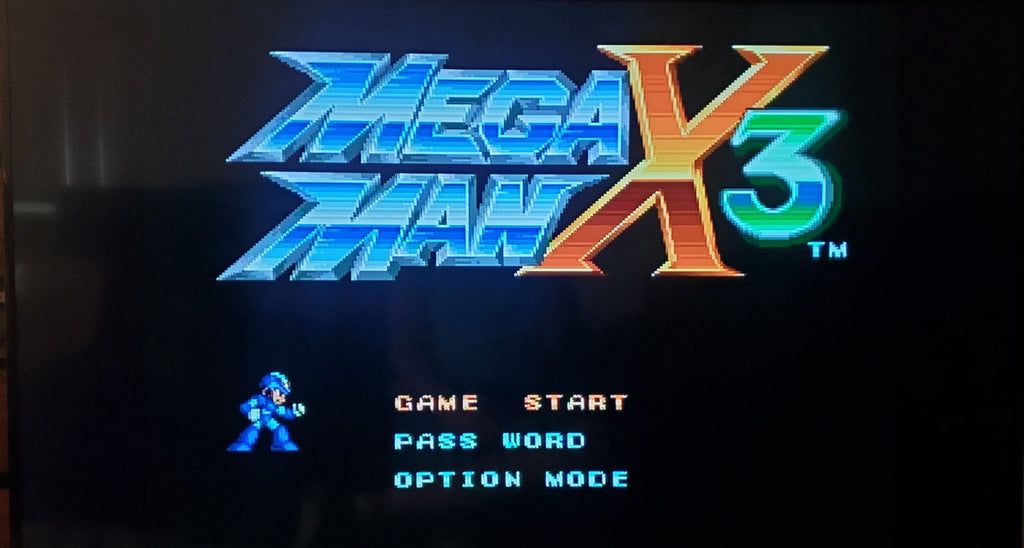 Mega Man X3 — Super Nintendo (Reproduction)