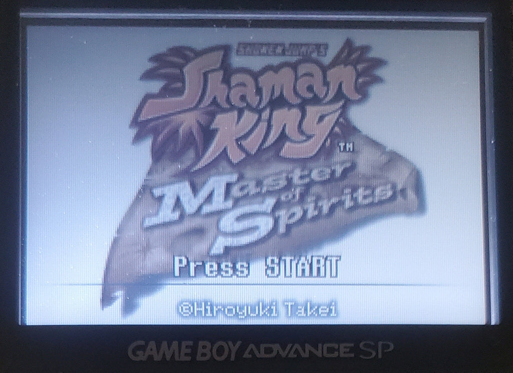 Shaman King: Master of Spirits — Game Boy Advance (Reproduction)