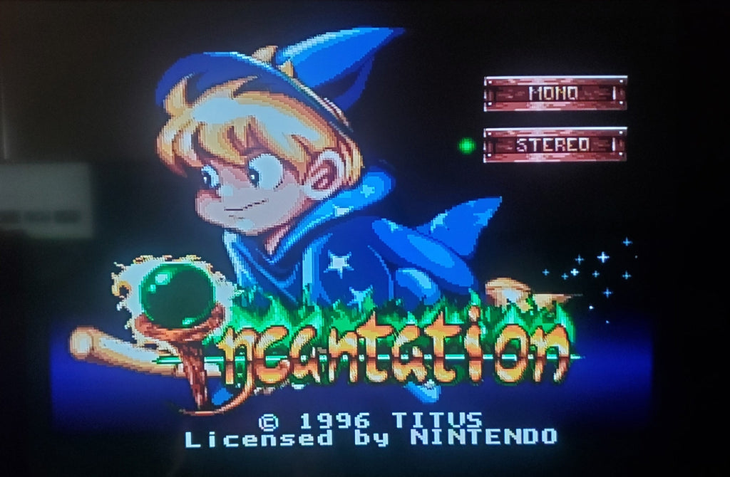 Incantation — Super Nintendo (Reproduction)