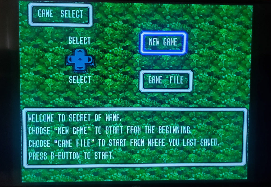 Secret of Mana — Super Nintendo (Reproduction)