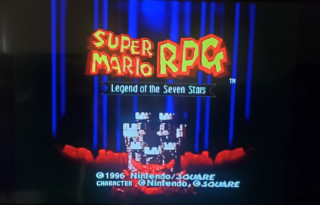 Super Mario RPG — Super Nintendo (Reproduction)